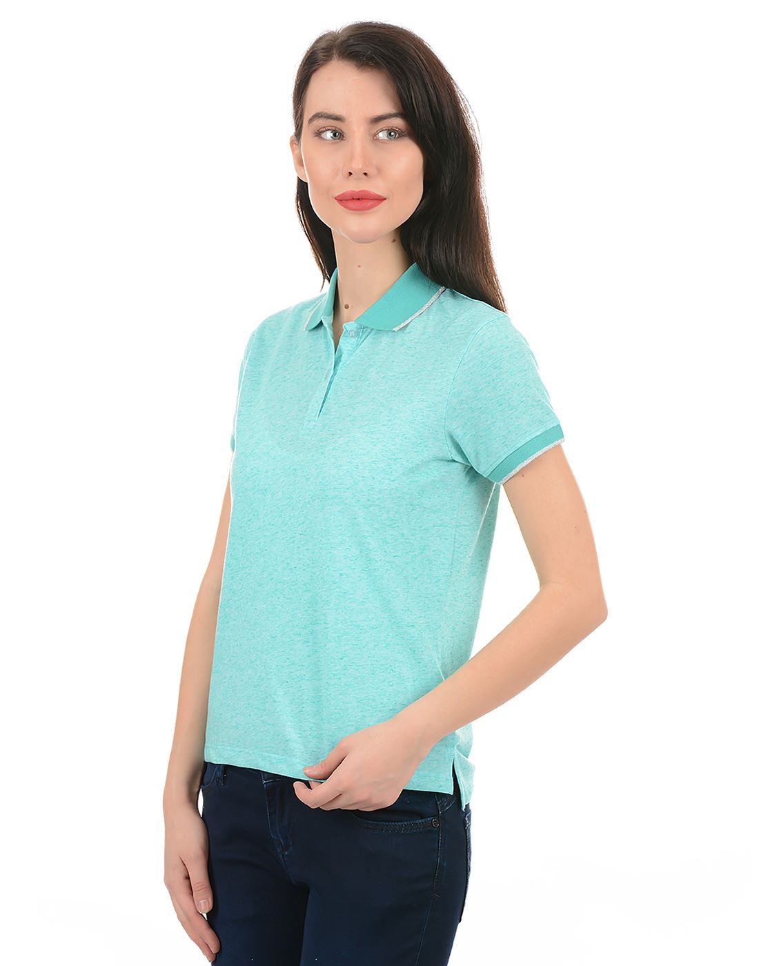 Pepe Jeans Women Casual Wear Blue T-Shirt